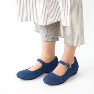 Dansko Linette Blue Nubuck Mary Janes 38